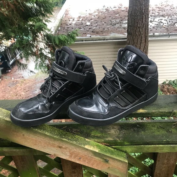 adidas | Shoes | Adidas Black Hightop 